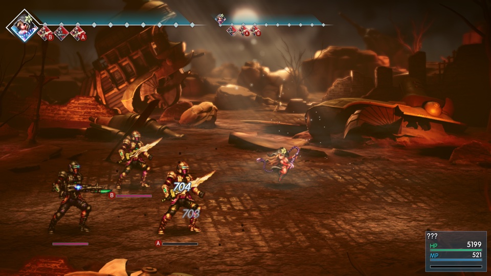 FINAL FANTASY RESONANCE running on iPhone