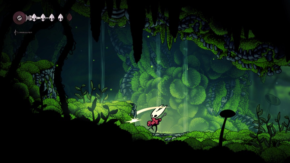 Hollow Knight: Silksong running on iPhone