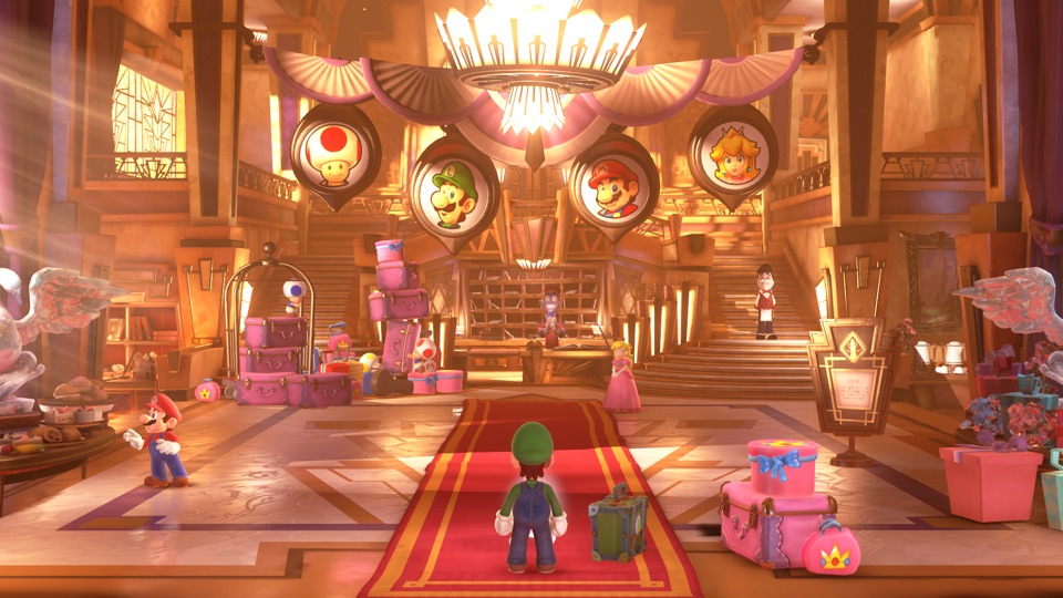Luigi's Mansion 3 running on iPhone